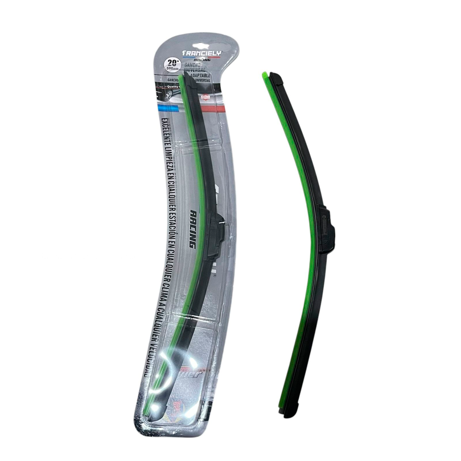 LIMPIA PARABRISA FRANCIELY FLEXIBLE 905S2 20" PAR (X50)
